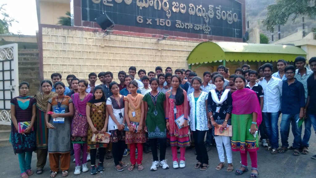 Industrial Visit to Srisailam power house