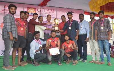 Gitam “Guesto 2k19” Volley Ball Team Champions