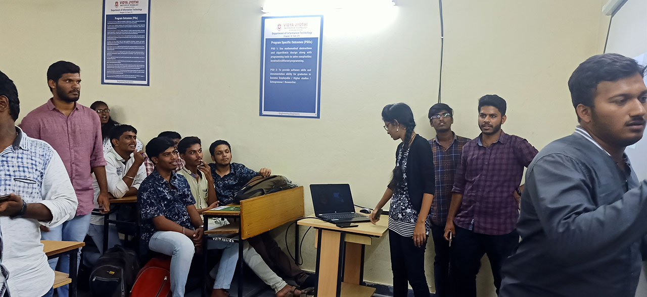 Student Club Activity MEMORY LOOP - Vidya Jyothi Institute of Technology
