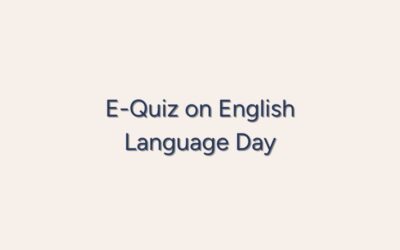 E-Quiz on English Language Day