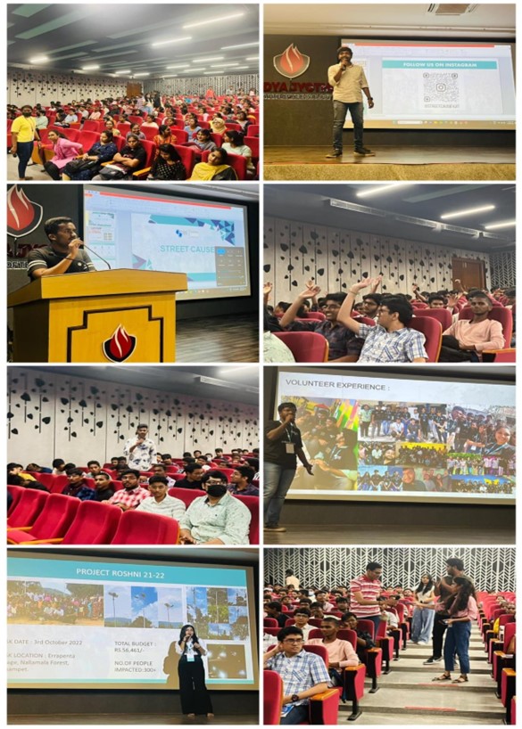 Club Induction Sessions at VJIT