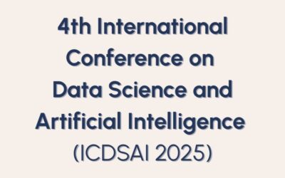 4th International Conference on Data Science and Artificial Intelligence (ICDSAI 2025)
