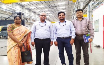 Industrial Visit to Medha Bogies Pvt. Ltd.