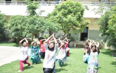 International Yoga Day 2019: Yoga Session for First-Year Girls