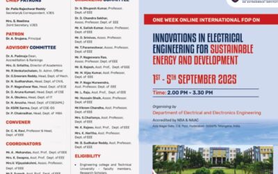 Innovations in Electrical Engineering for Sustainable Energy & Development