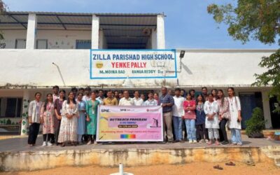 Educational Outreach Program on Optics by SPIE-VJIT Student Chapter