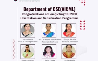 Congratulations on Completing NEP 2020 Orientation and Sensitization Programme!