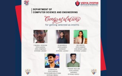 CSE Department Internship Selections