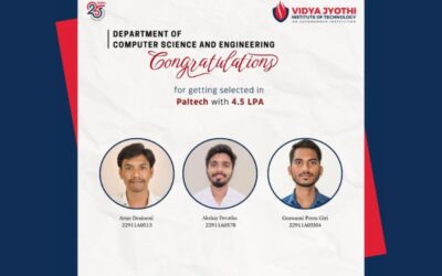 CSE Students Selected in Paltech with 4.5 LPA