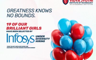 Proudly Placed: 19 VJIT Students at Infosys!