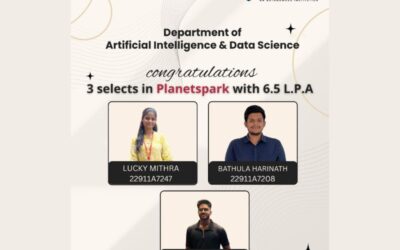 Placement Achievement at Planet Spark for CSE(Data Science) Students