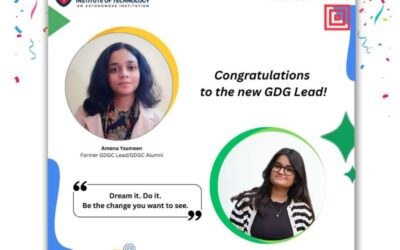 CSE(Data Science) Student Selected as Lead at Google Developer Groups