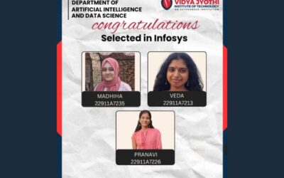3 CSE(Data Science) Students Placed at Infosys