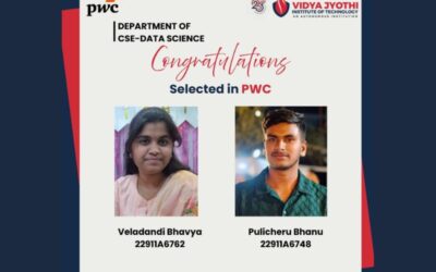 Placement Success at PwC for CSE(Data Science) Students