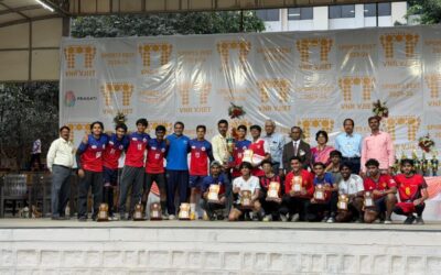 CSE(Data Science) Students Win First Prize in Volleyball at Intercollegiate Sports Event