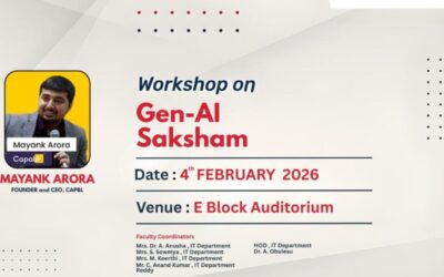 Workshop on Generative AI “Gen-AI Saksham”