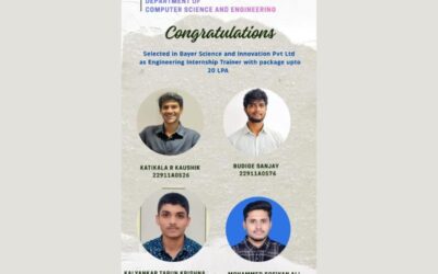 Placement Achievement – CSE Department Pride
