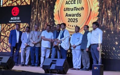 Best Ph.D Thesis award by ACCE(I) Hyderabad Centre & Ultratech Awards