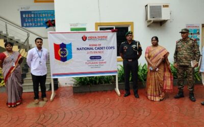 VJIT proudly launched its NCC unit with 160 SD/SW cadets, strengthening the spirit of leadership, service, and national responsibility.