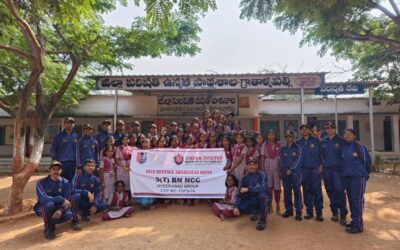 Empowering Young Minds: Self-Defense Drive by VJIT NCC Unit at ZPHS Thallapally