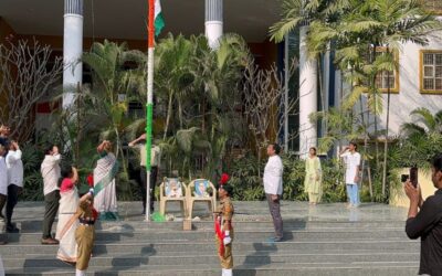 Republic Day Celebrations at VJIT: NCC Cadets Showcase Patriotism and Discipline.
