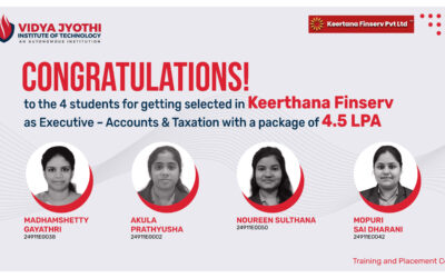 Congratulations to the Keerthana Finserv Selects