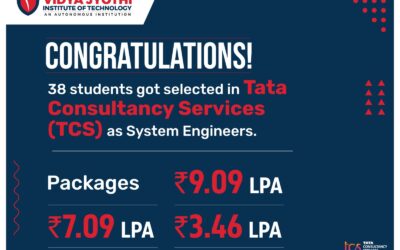 38 Students Selected in TCS as System Engineers