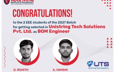 Congratulations to the Unistring Tech Solutions Selects – 2027 Batch
