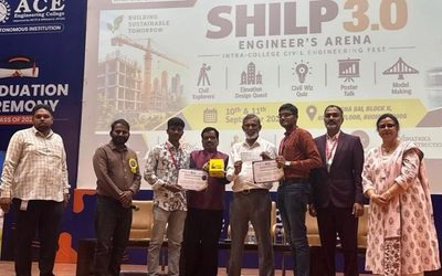 Civil Engineering Students Secure Third Prize at SHILP 3.0 – Engineer’s Arena