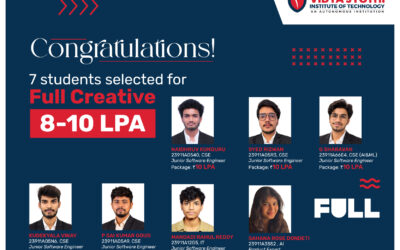 Congratulations to the FULL Creative Selects – 2027 Batch